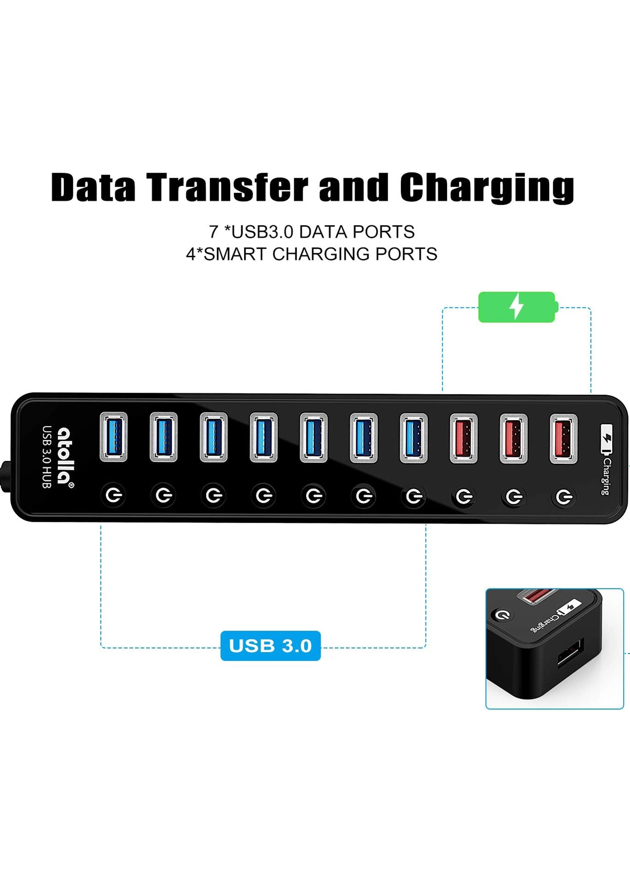 10 Ports Usb 3.0 Extension Hub