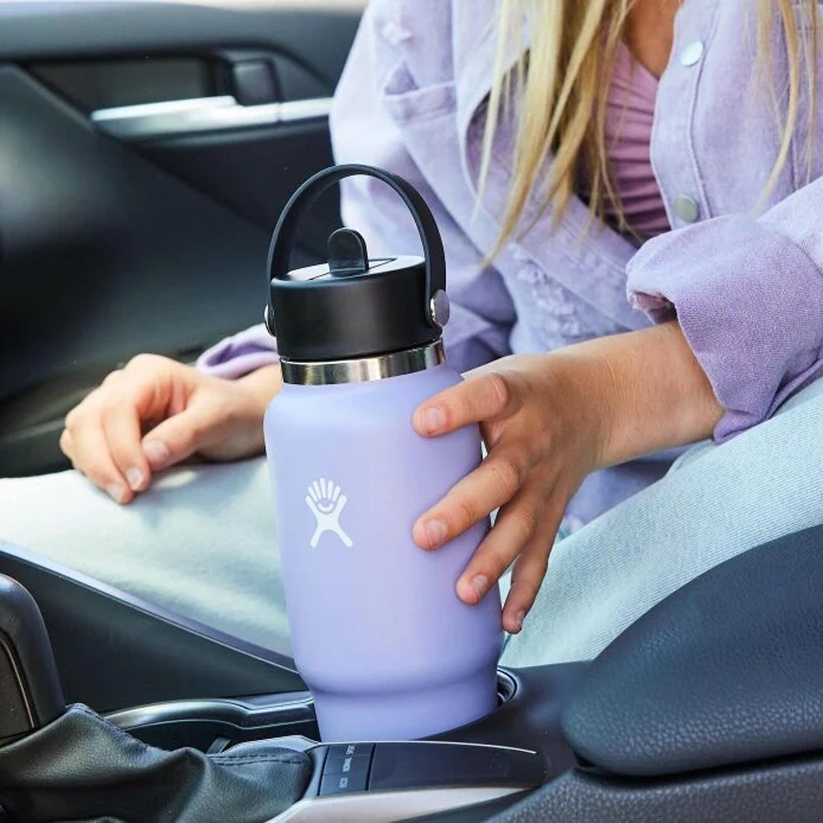 32 oz Wide Flex Straw Travel Bottle
