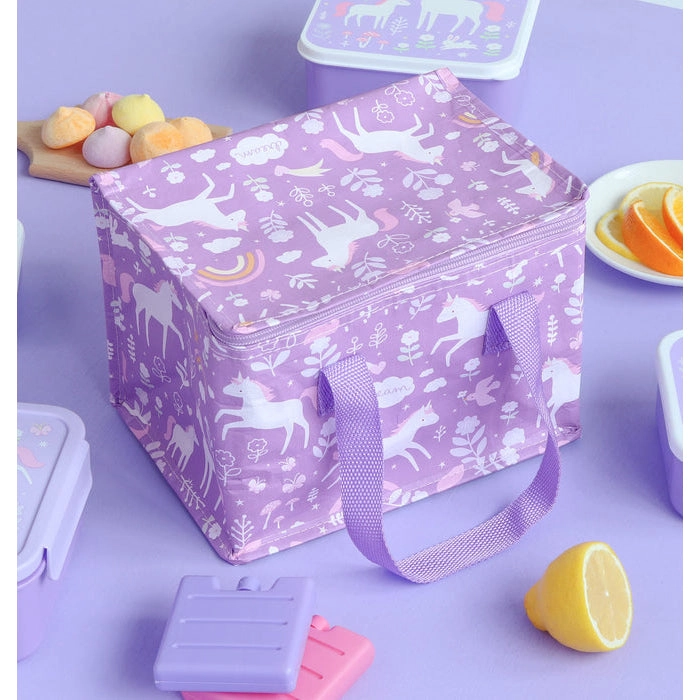 A Little Lovely Company Cool Bag: Unicorn Dreams