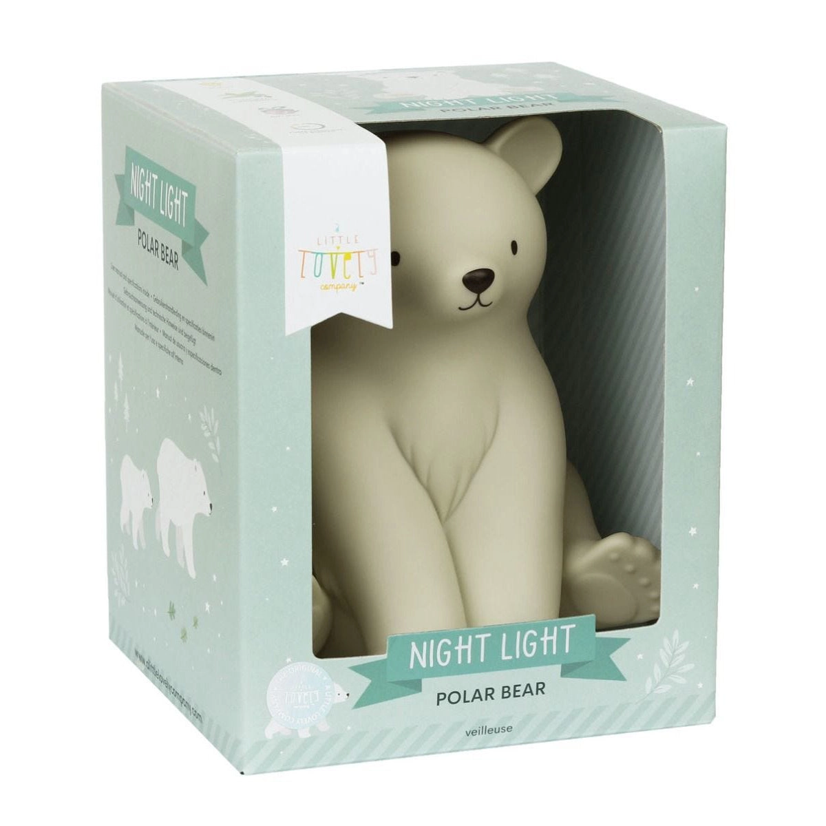 A Little Lovely Company Night Light: Polar Bear