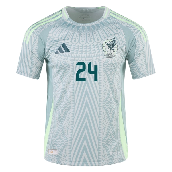 adidas Mexico Luis Chávez Away Jersey 24/25 (Linen Green)