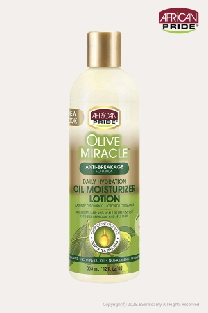 AFRICAN PRIDE OLIVE MIRACLE MOISTURE LOTION 12oz