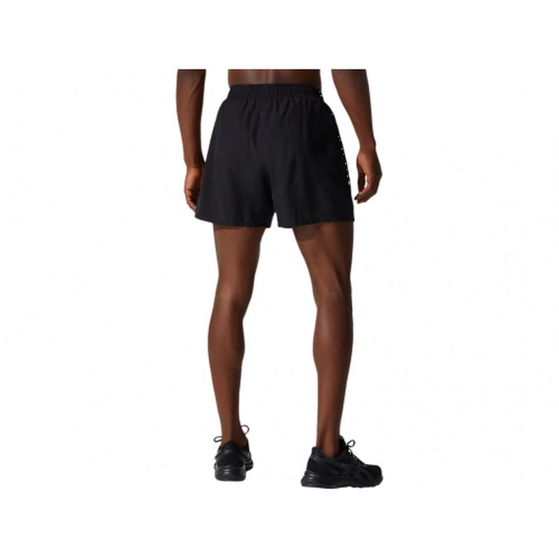 ASICS Mens 5-inch Silver Running Short