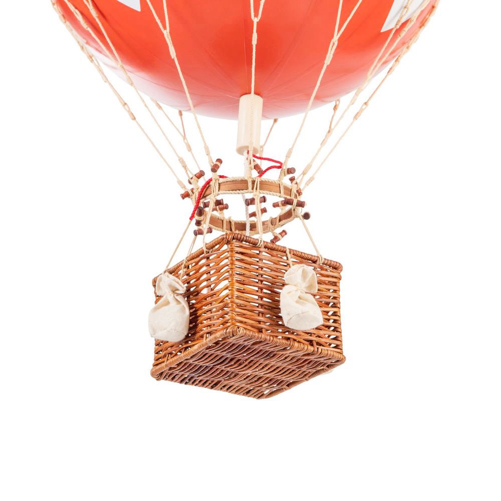 Authentic Models Royal Aero. Red Hearts - Hot Air Balloon Hanging Decor - 56cm