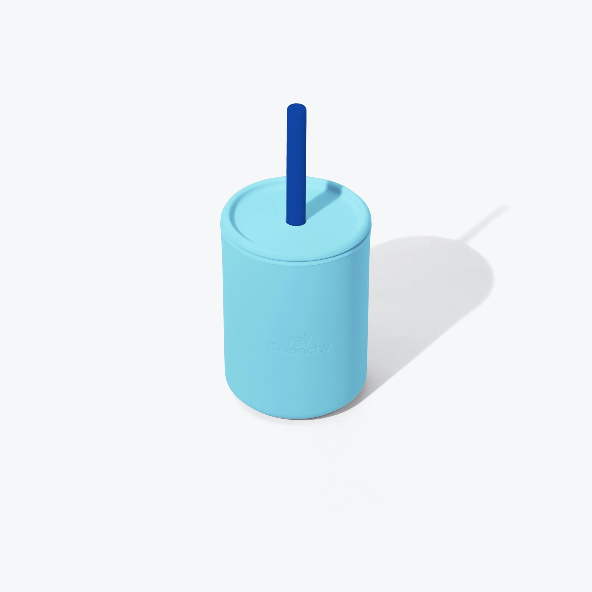 Avanchy La Petite Mini Silicone Baby Cup 5oz - Blue