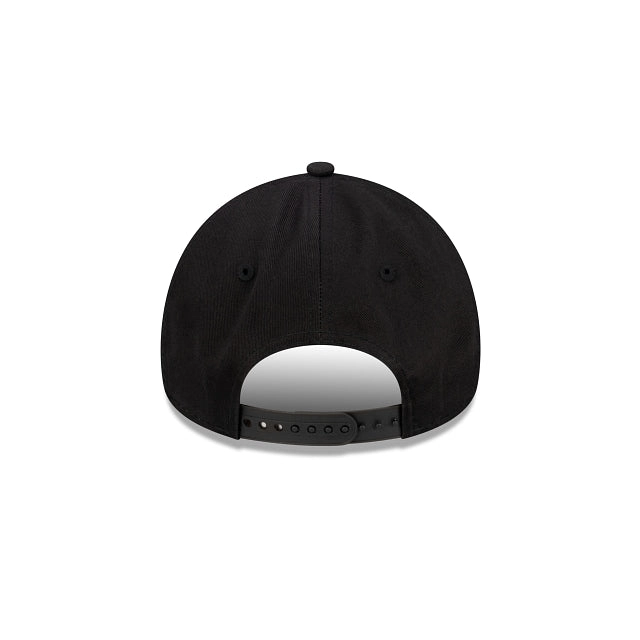 Baltimore Orioles Black with Official Team Colours Logo 9FORTY A-Frame Snapback