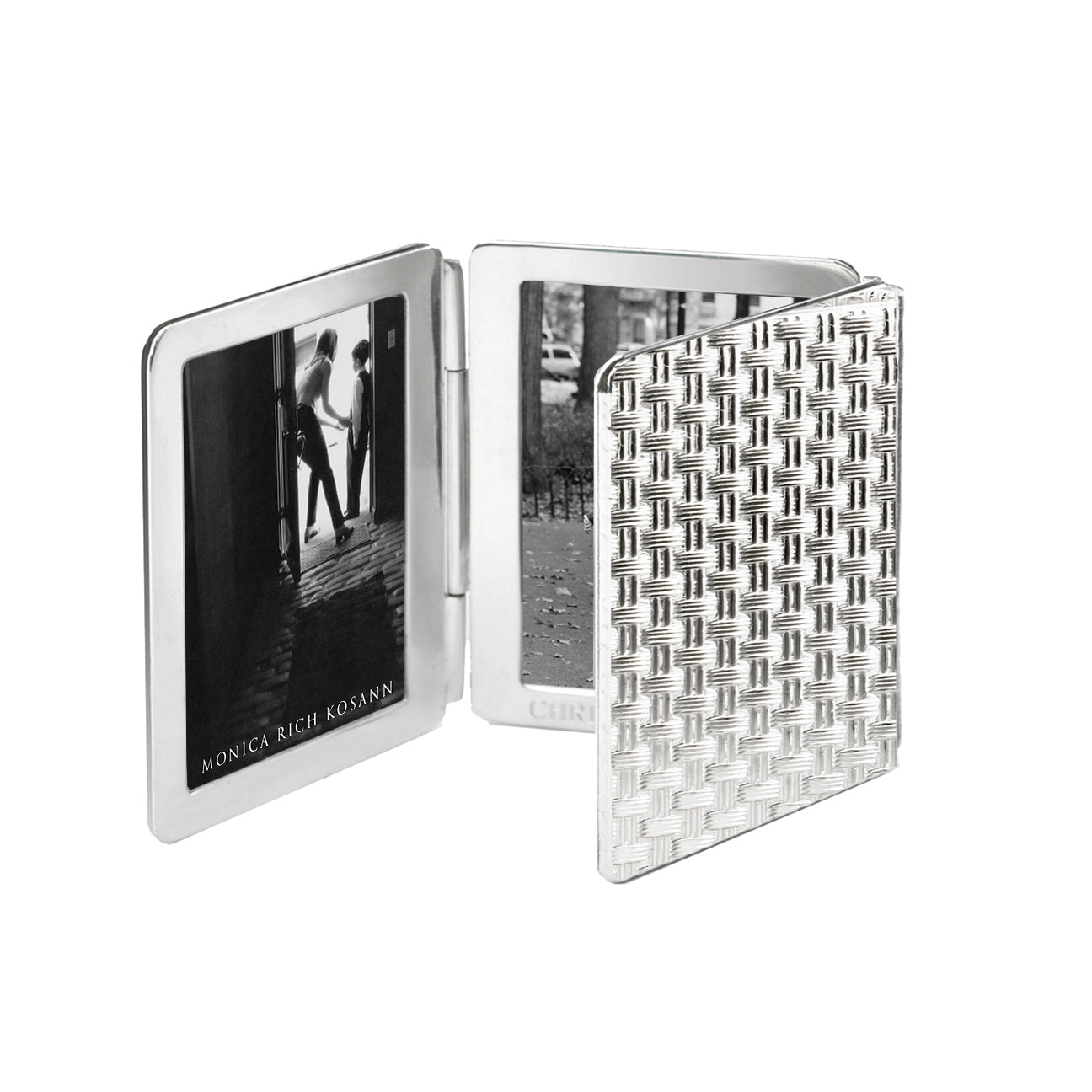 Basketweave Pattern Three Photo Image Case