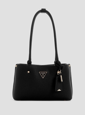 Black Meridian Shoulder Bag