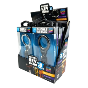 Buckle Key Chain - 6 Pieces Per Retail Ready Display 25767