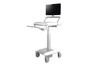 Capsa Healthcare T7 Technology Cart - Cart - for LCD display / PC equipment - medical - aluminum, steel - screen size: 15-24"" T75-N--3P10015