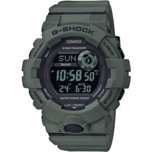Casio Men's Digital Watch - G-Shock G-Squad 800 Series Green Resin Strap | GBD800UC-3