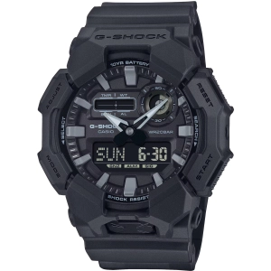 Casio Men's Watch - G-Shock Chrono Black Analog-Digital Dial Resin Strap | GA010-1A1
