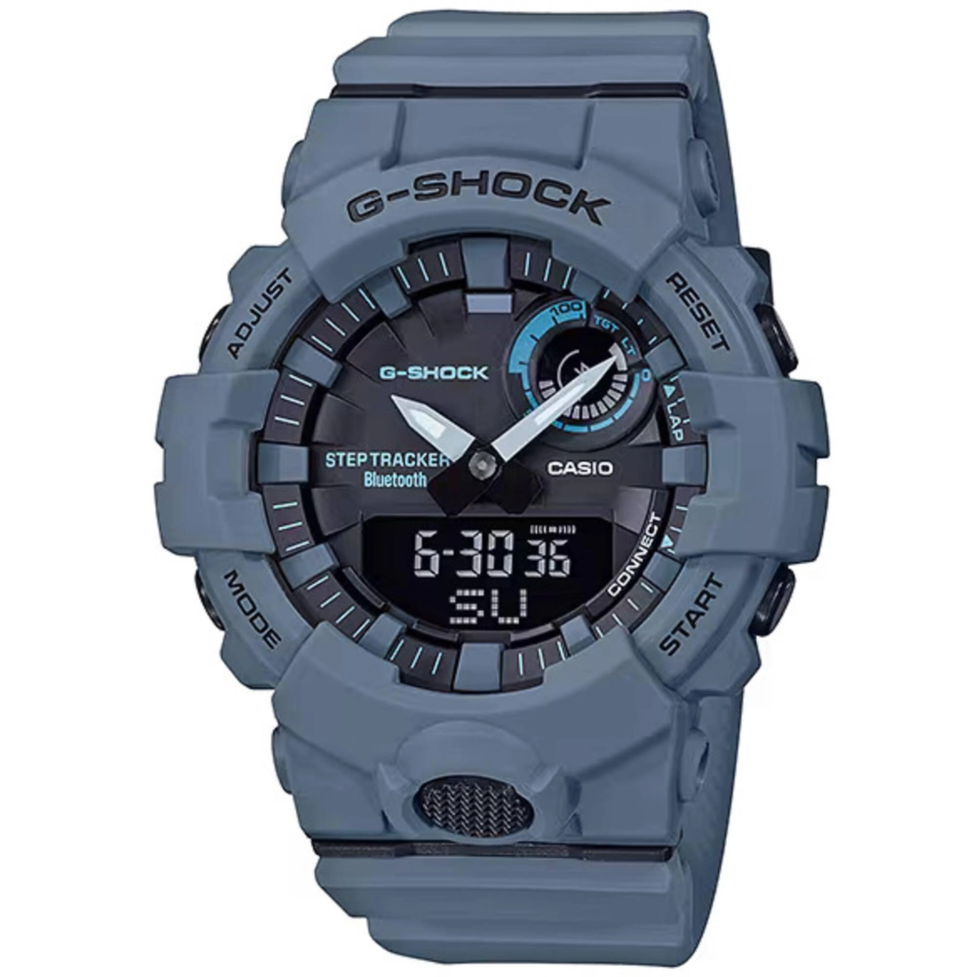 Casio Men's Watch - G-Shock G-Squad Blue Resin Strap Analog-Digital | GBA800UC-2A