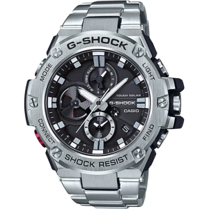 Casio Men's Watch - G-Shock G-Steel Ana-Digi Dial Silver Tone Bracelet | GSTB100D-1A