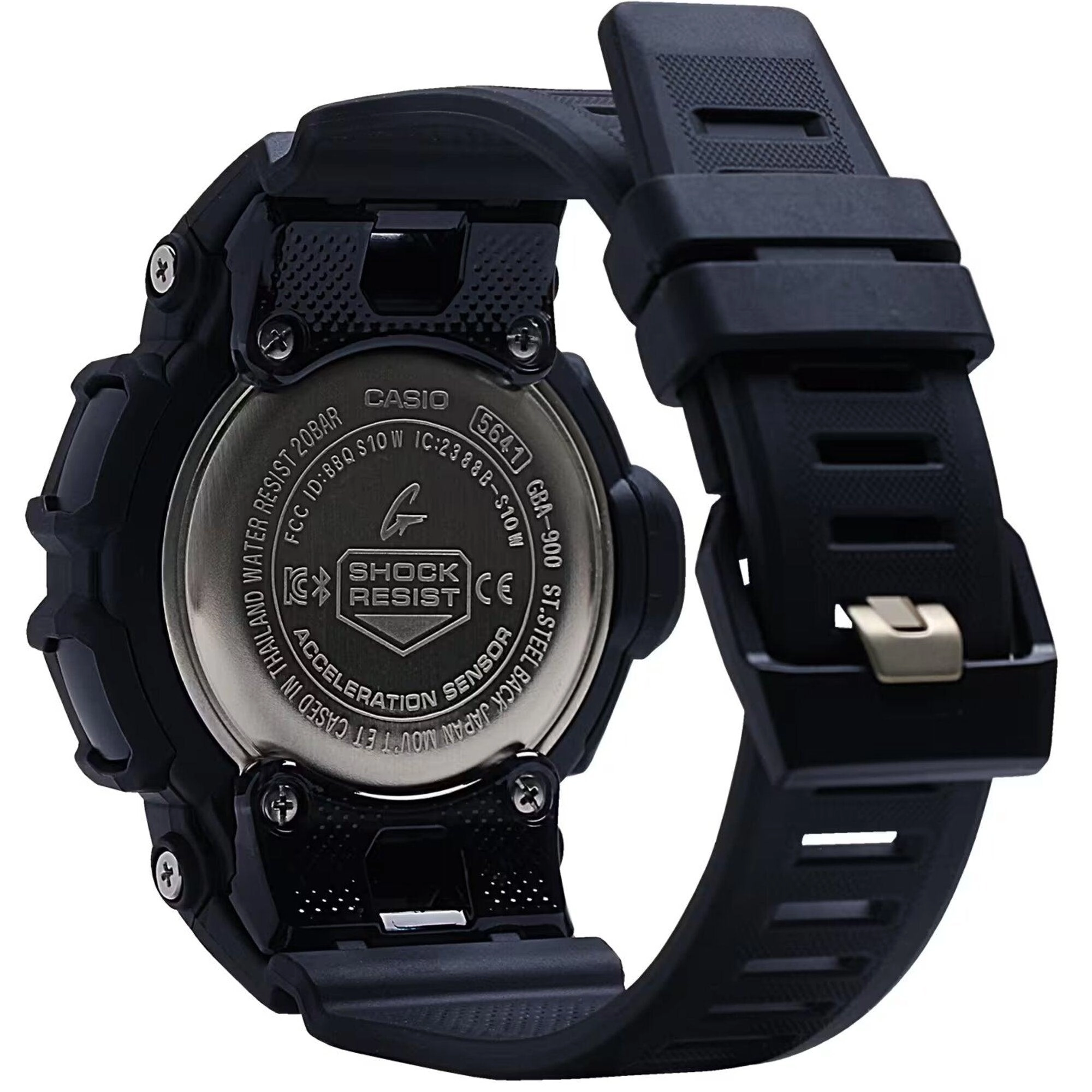 Casio Men's Watch - G-Shock Move World Timer Black Analog Digital Dial | GBA900-1A