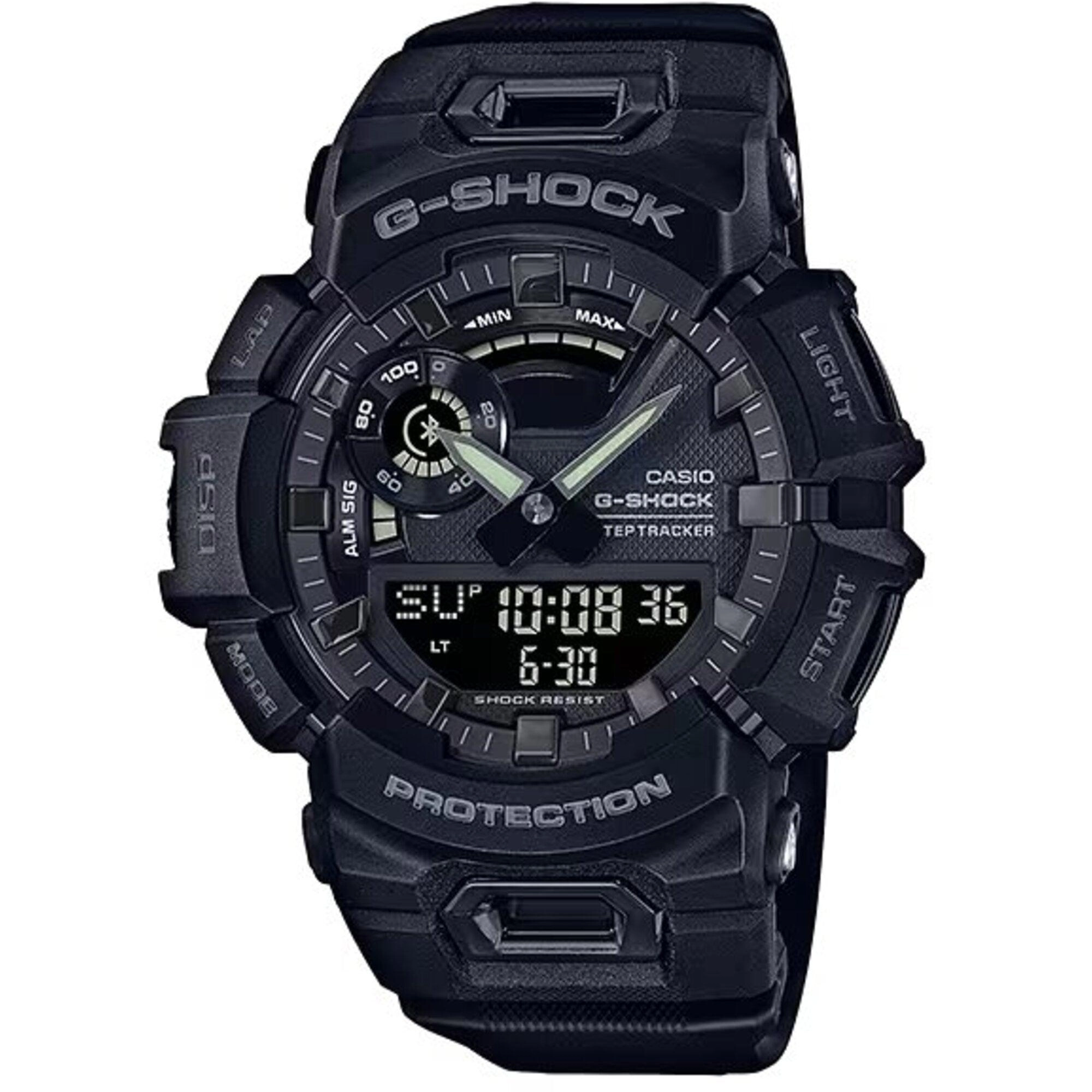 Casio Men's Watch - G-Shock Move World Timer Black Analog Digital Dial | GBA900-1A