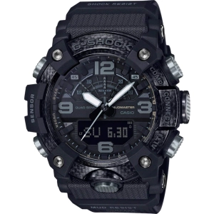 Casio Men's Watch - G-Shock Mudmaster Black Analog-Digital Dial Compass | GGB100-1B