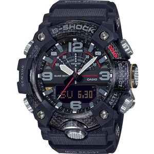 Casio Men's Watch - G-Shock Mudmaster Black Resin Strap Analog-Digital | GGB100-1A