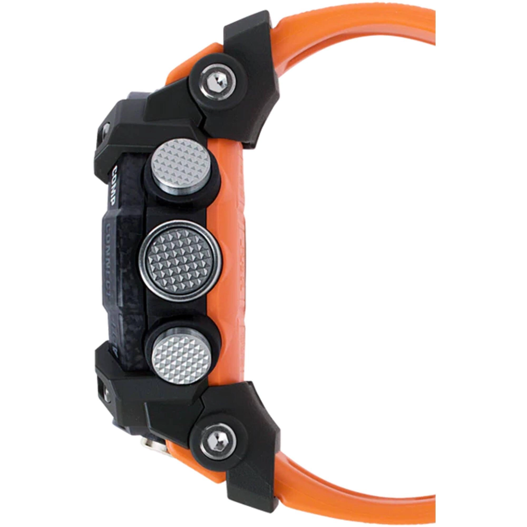 Casio Men's Watch - G-Shock Mudmaster Orange Resin Strap Analog-Digital | GGB100-1A9