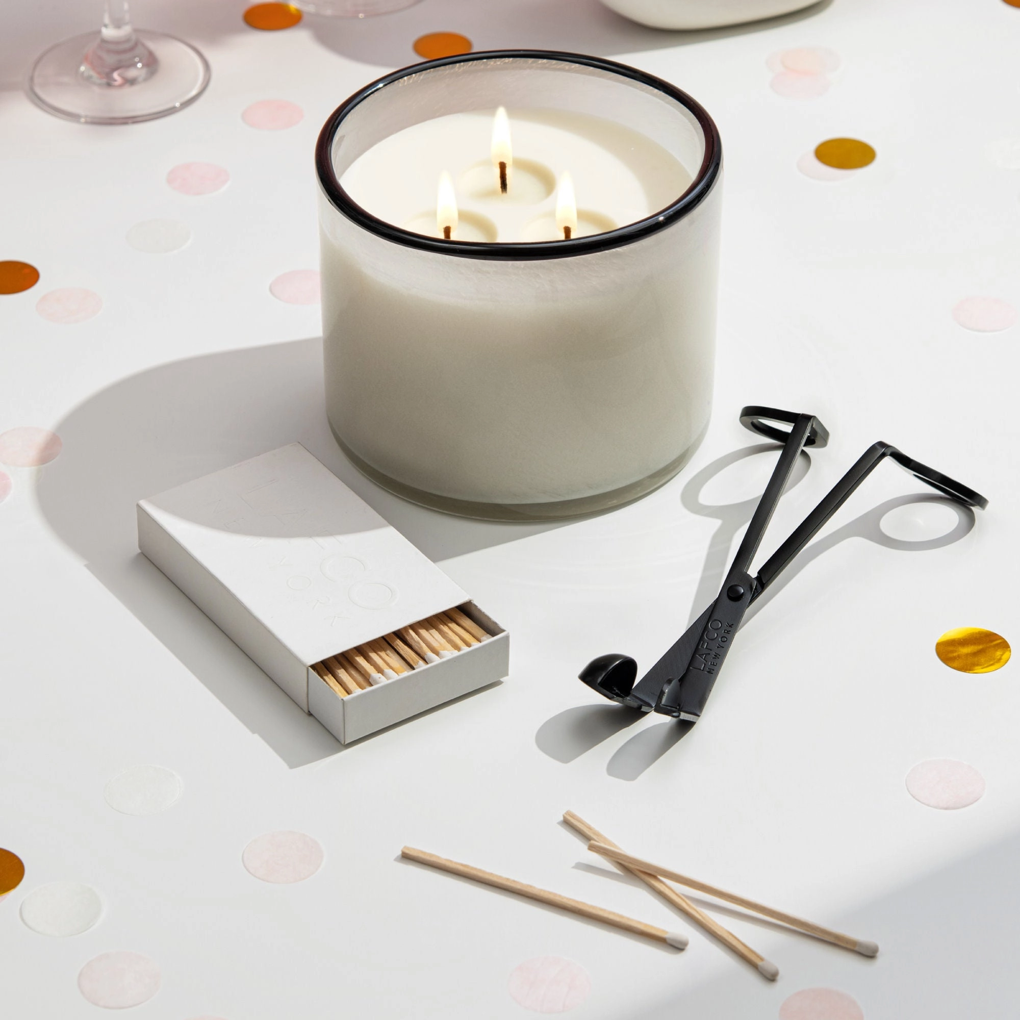 Champagne Candle