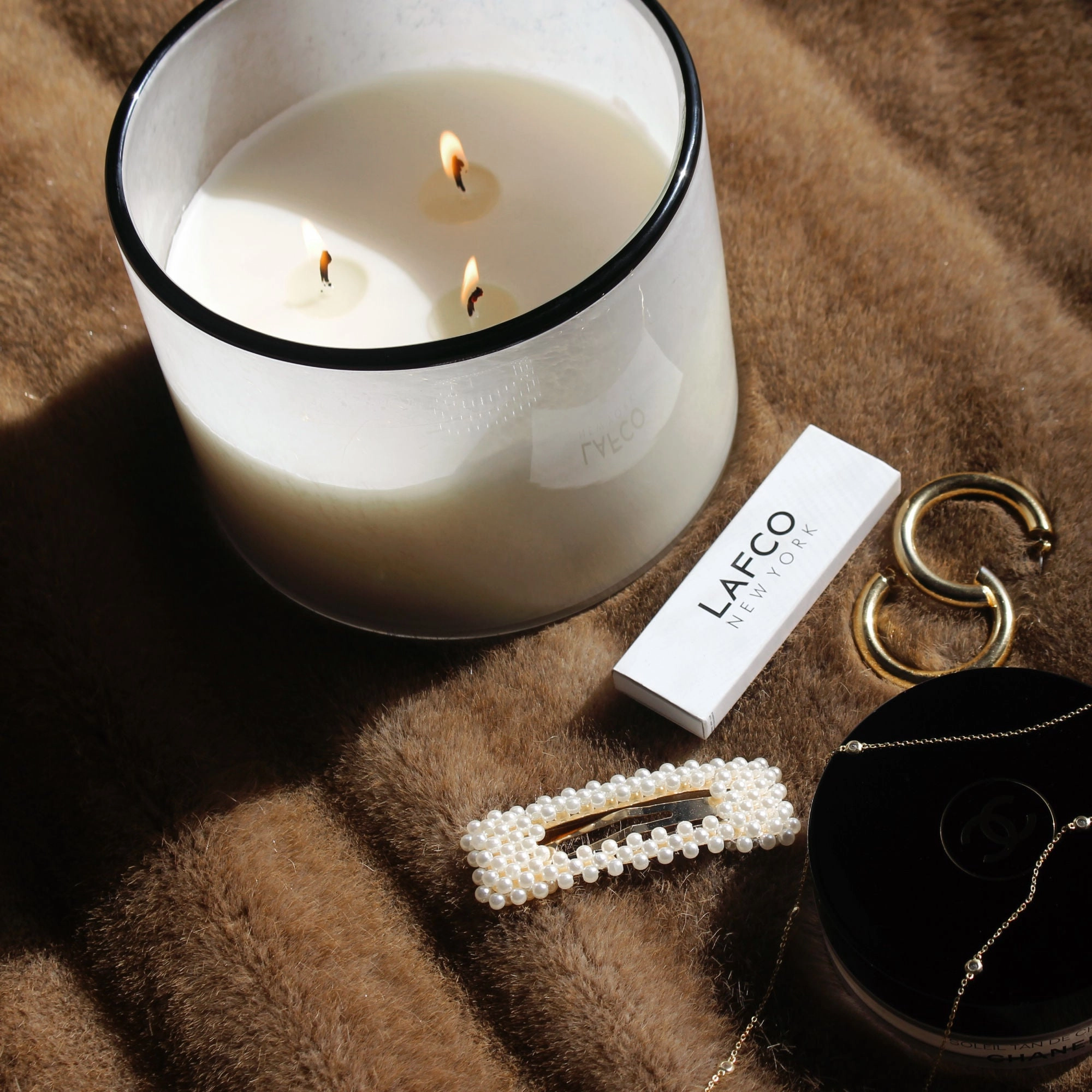 Champagne Candle