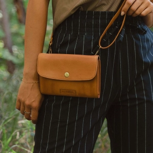 Convertible Clutch, Tan