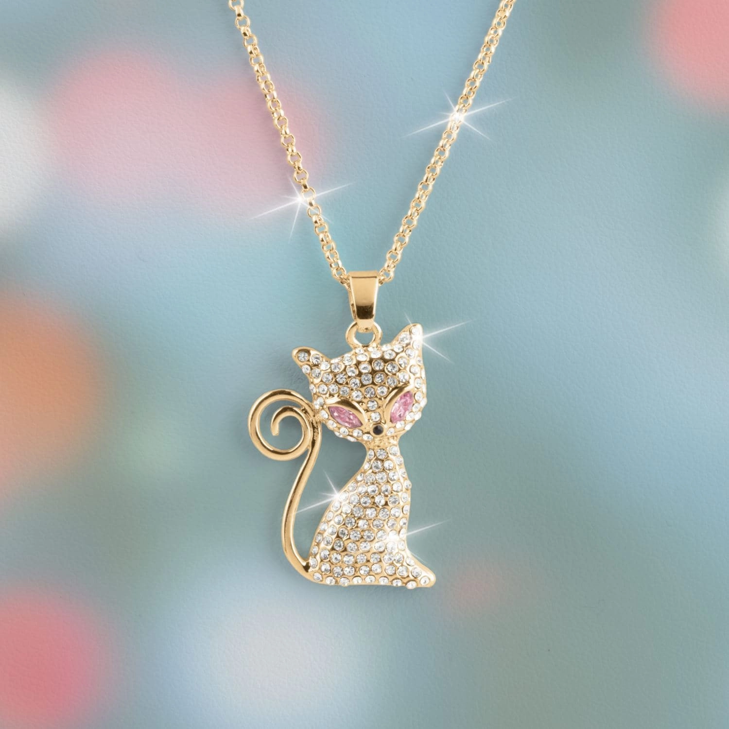 Crystelle Alley Cat Pendant
