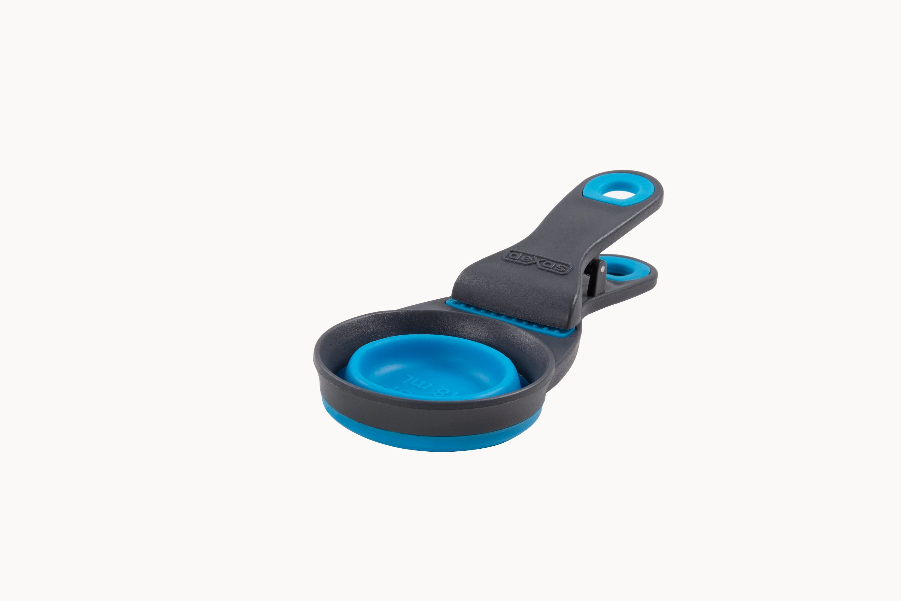 Dexas Klipscoop 1 cup Gray Collapsible Food Scoop