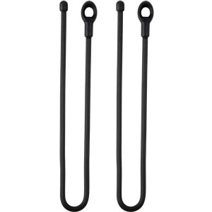 Gear Tie Loopable, Black - 12" (2 Pack)