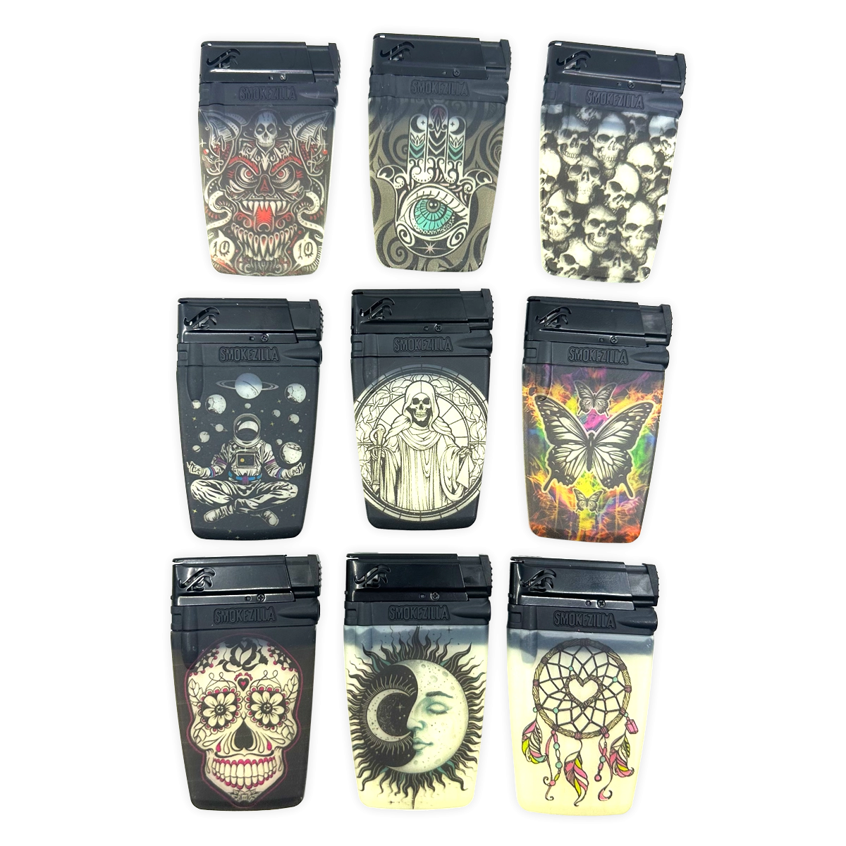 GID Cigarette Pack Thin Lighter - 9 Pieces Per Retail Ready Display 41728