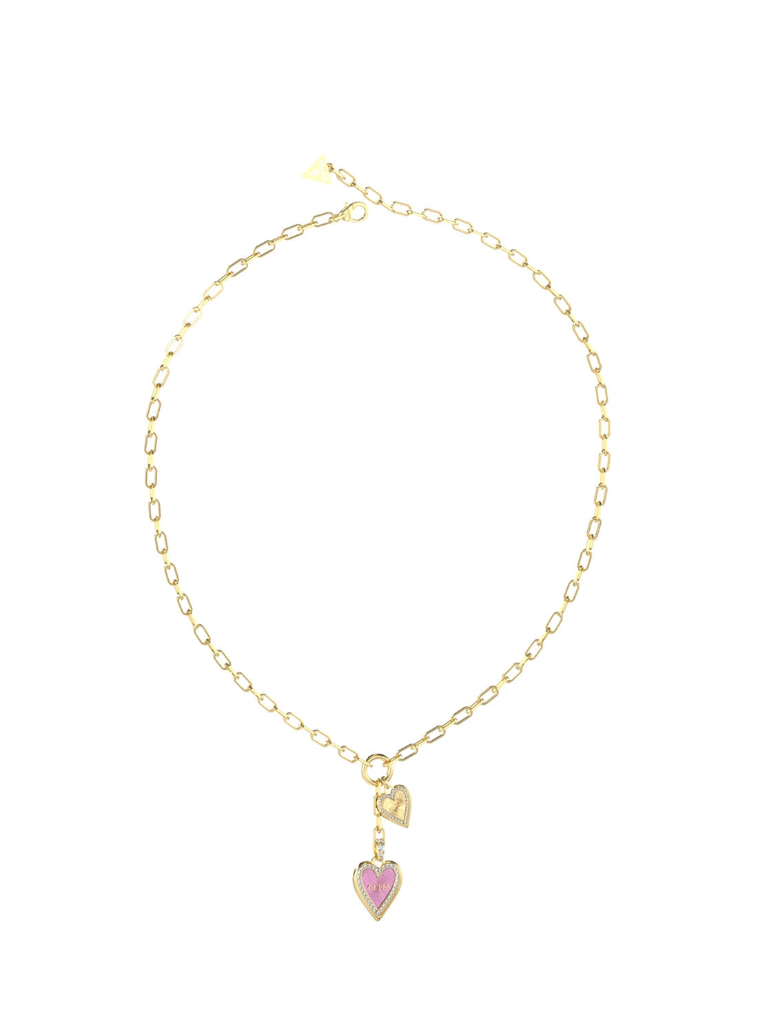 Gold Love Me Tender Purple Heart Necklace
