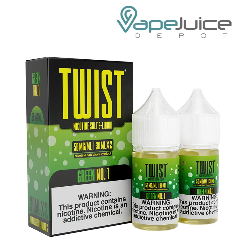 Green No 1 Twist Salt E-Liquid 60ml