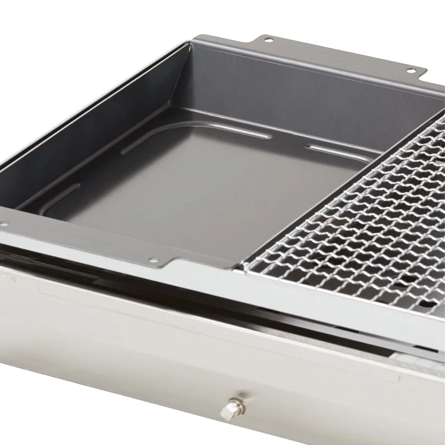 Grill Plate Half Deep Depth