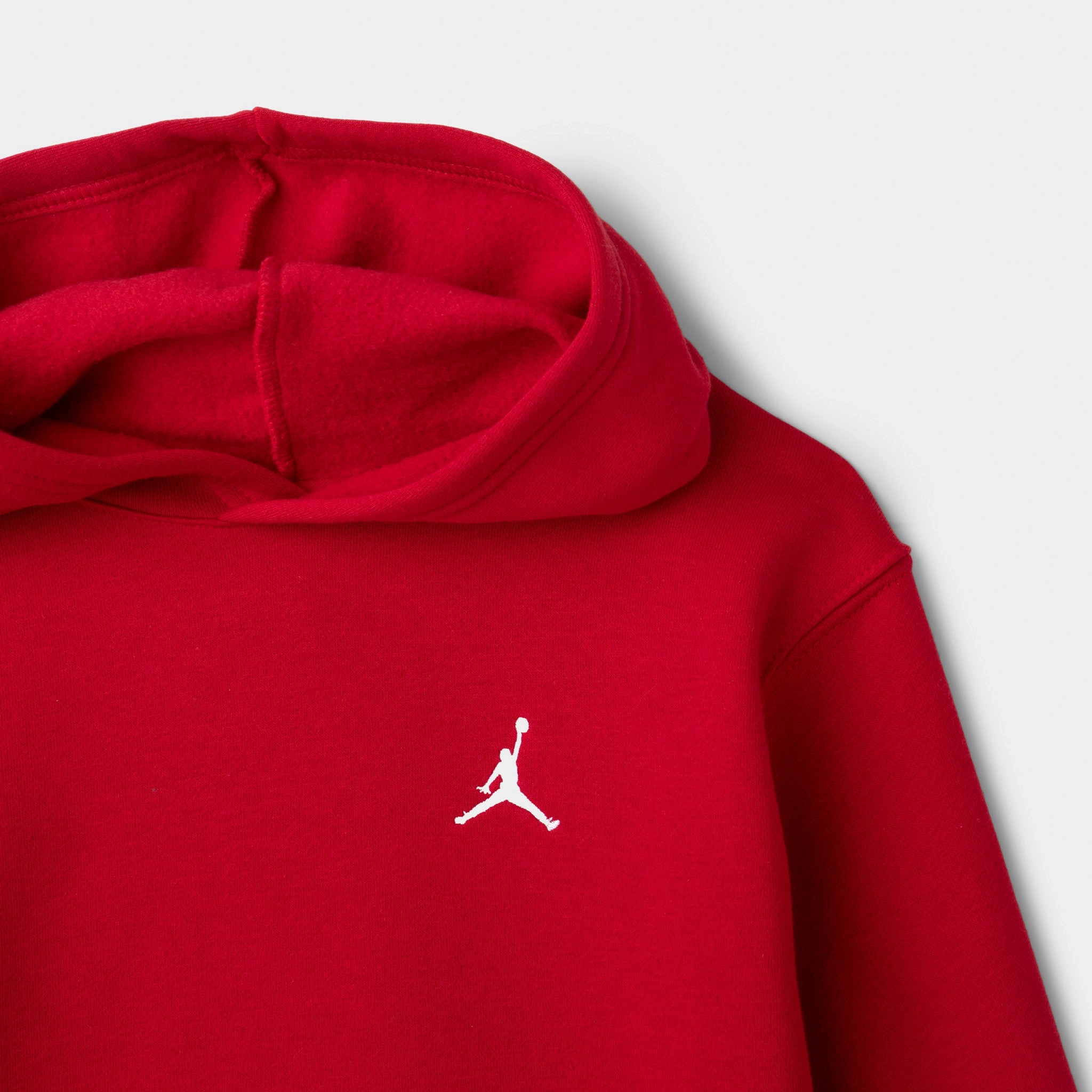 Jordan Juniors' Brooklyn Pullover Hoodie / Gym Red