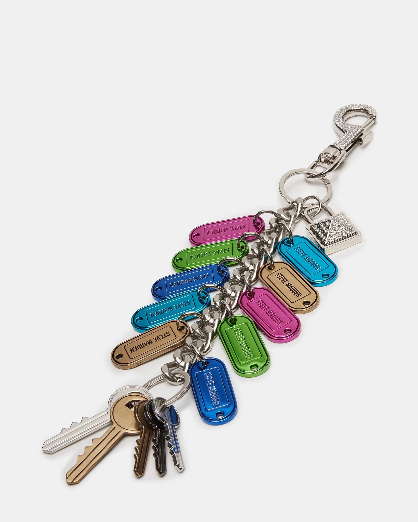 KEYS BAG CHARM BLACK