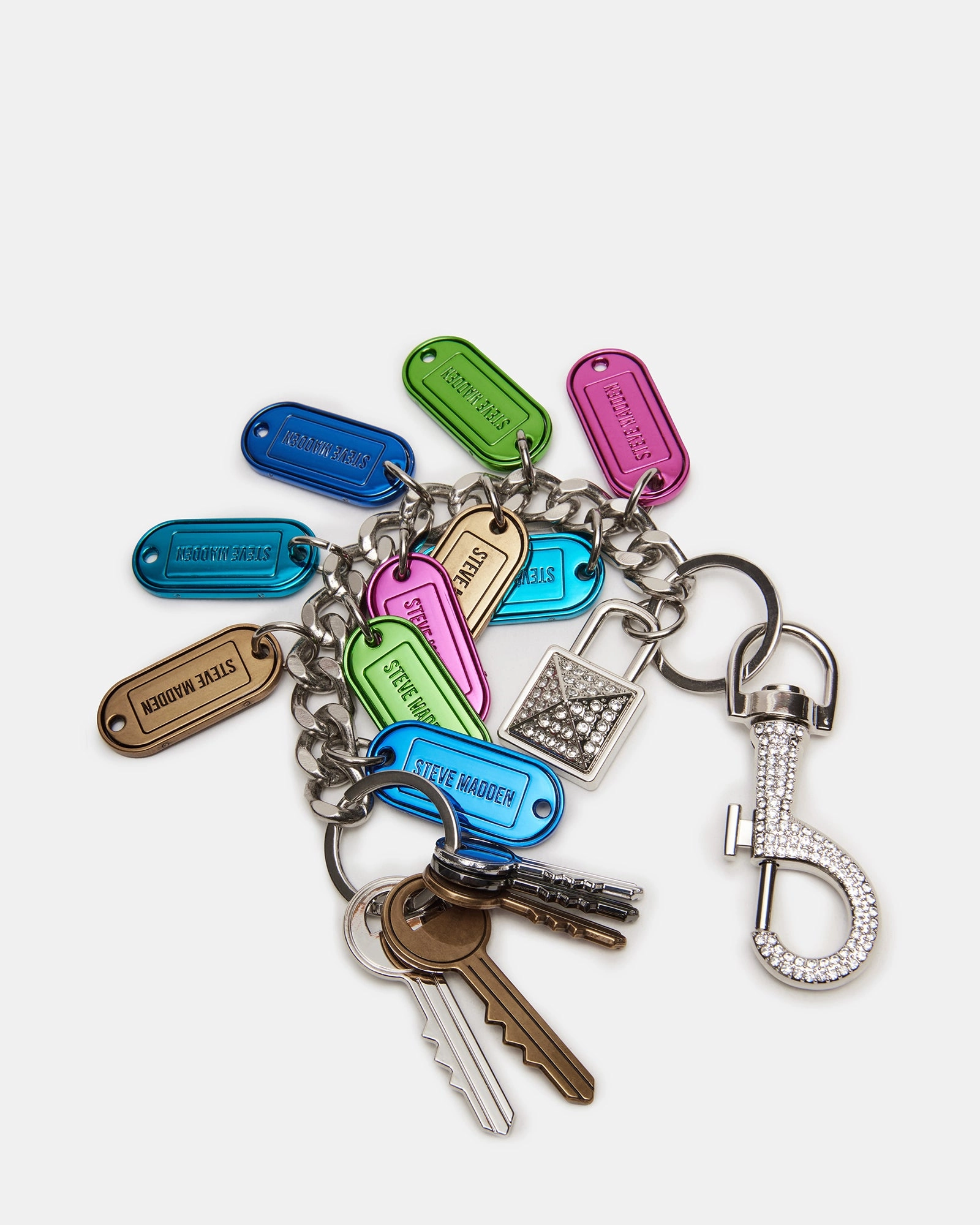 KEYS BAG CHARM BLACK