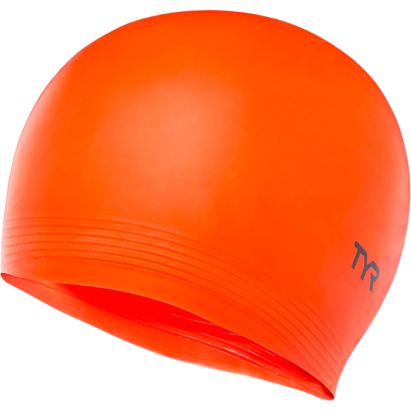 Latex Swim Cap - Flourescent Orange