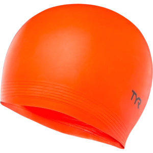 Latex Swim Cap - Flourescent Orange