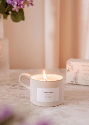 Lilac - Reusable Candle