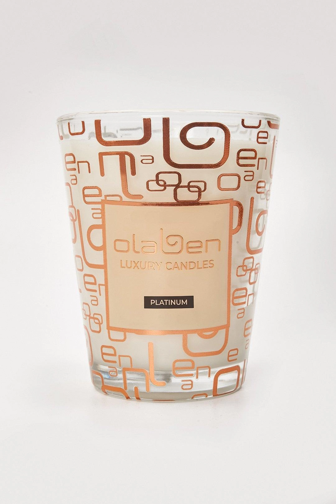 Luxury Platinum Candle Jasmine & Lily - Gold