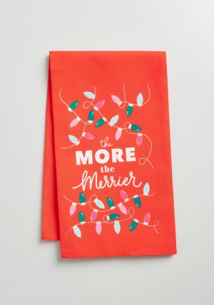 More The Merrier Cotton Tea Towel