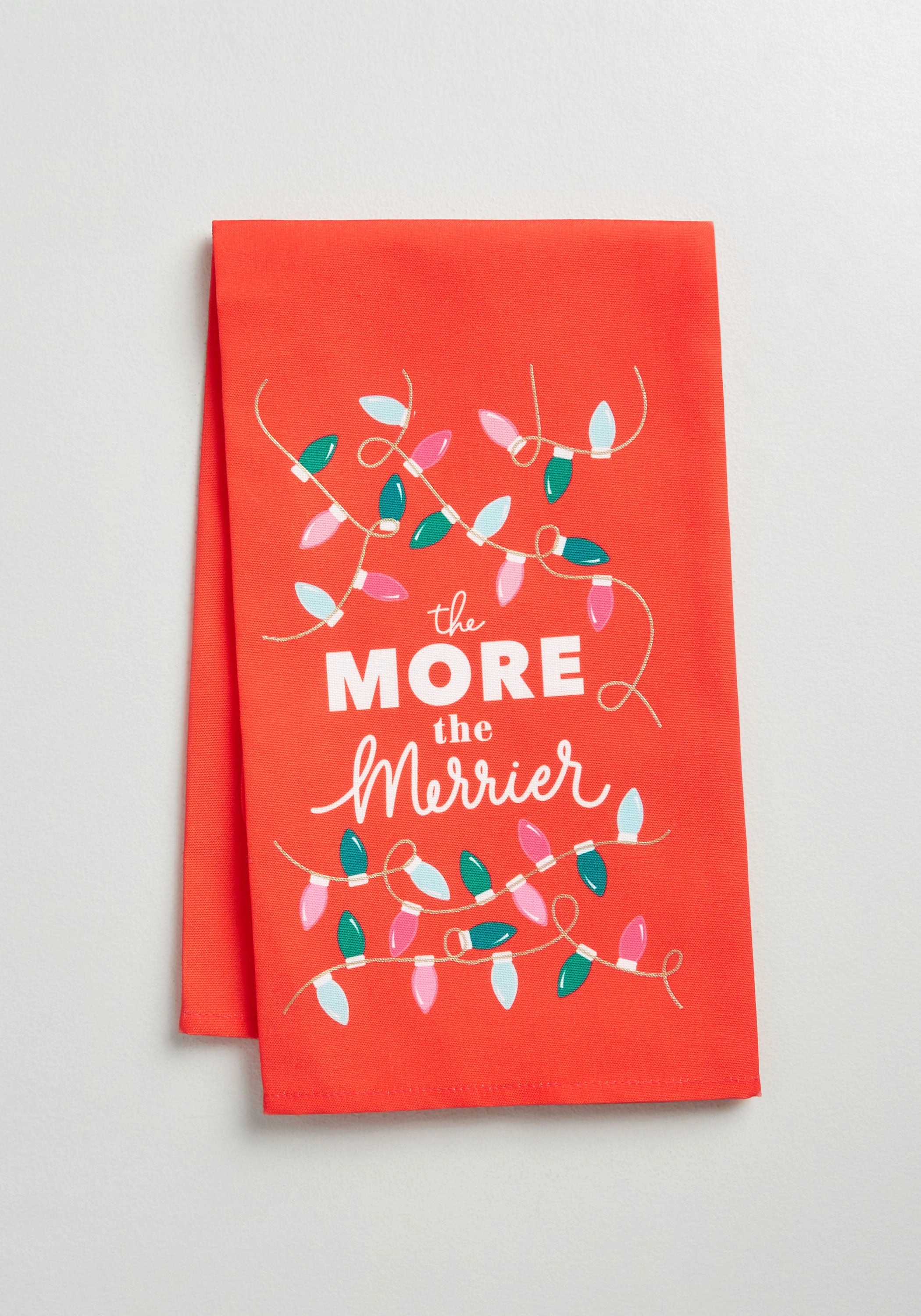 More The Merrier Cotton Tea Towel