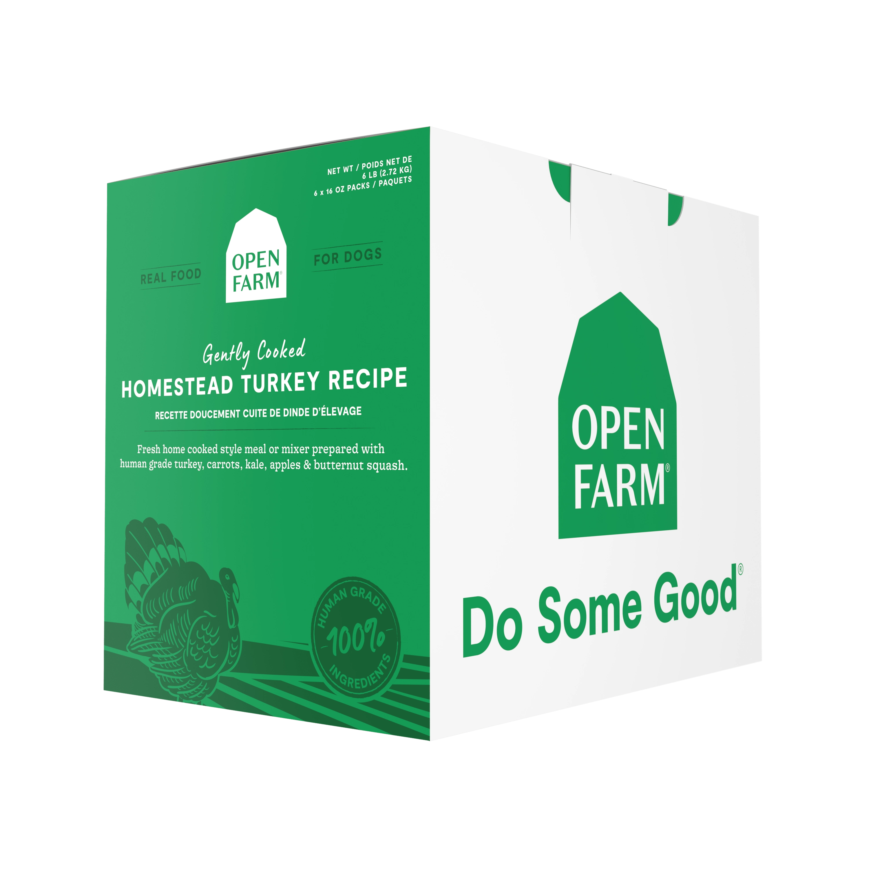 Open Farm Homestead Turkey Gently Cooked Recipe