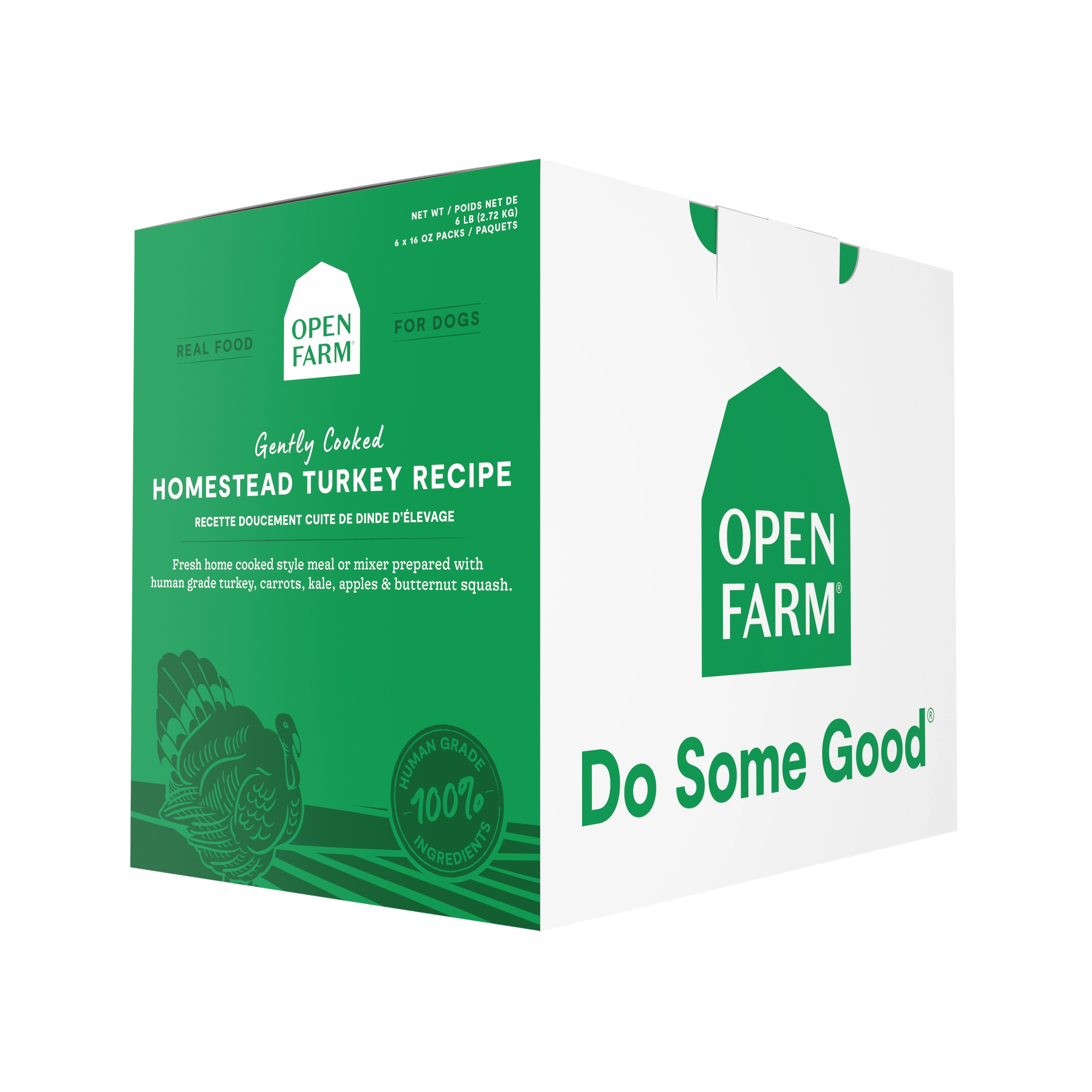 Open Farm Homestead Turkey Gently Cooked Recipe
