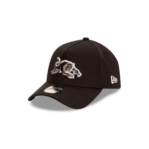 Penrith Panthers NRL Essentials Black OTC 9FORTY A-Frame Snapback