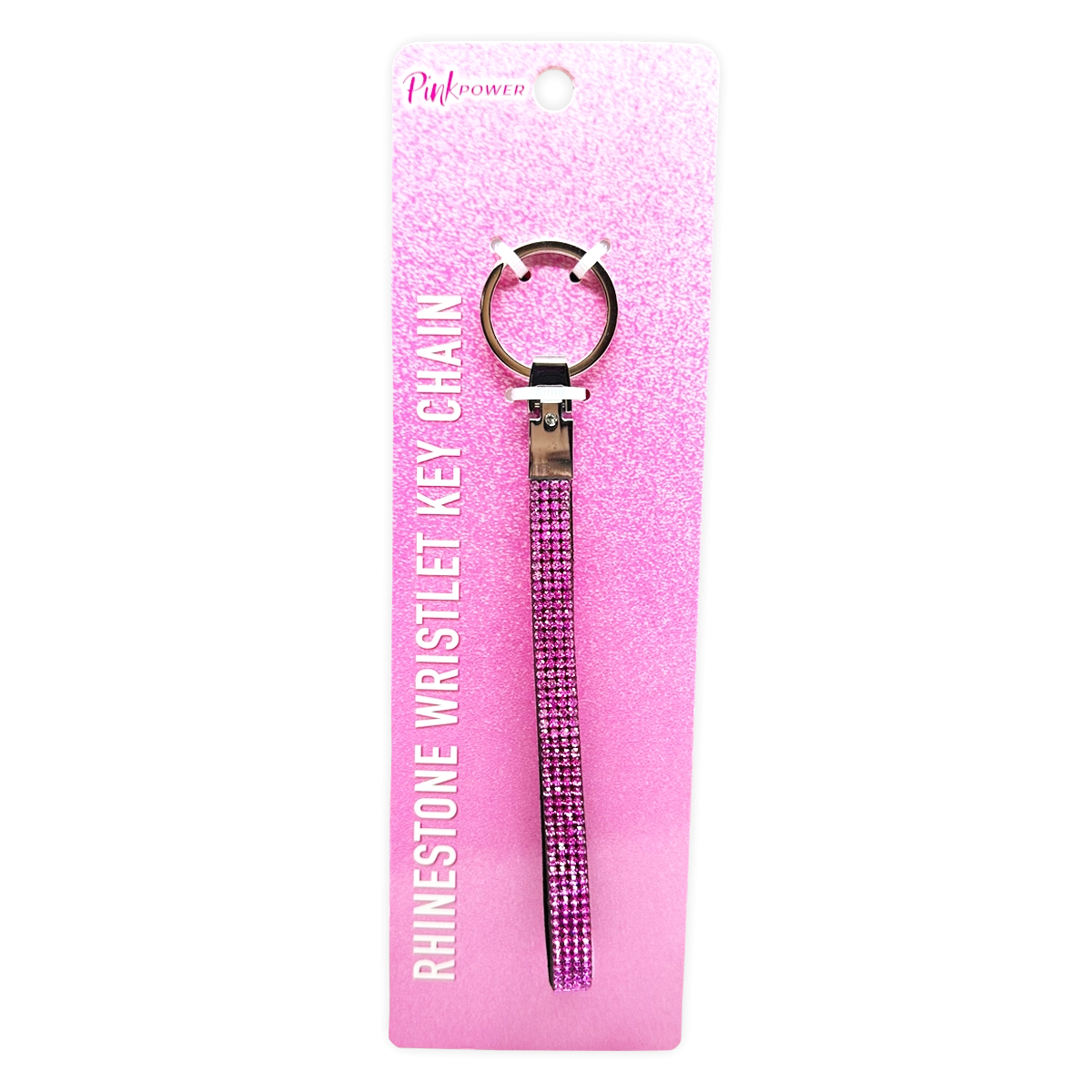 Pink Power Key Chain LanyardandPen Assortment - 22 Pieces Per Retail Ready Display 88529