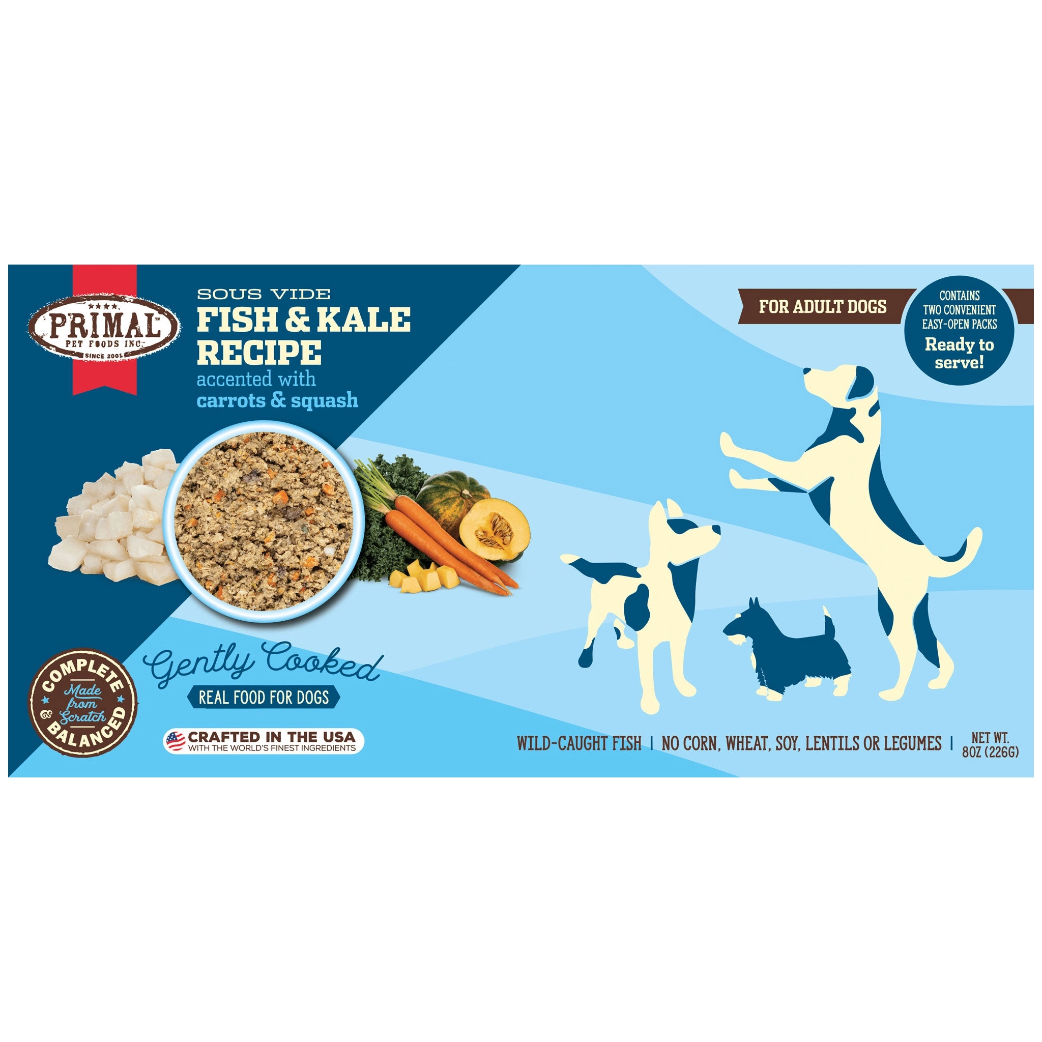 Primal Gently Cooked Fish Dog Food