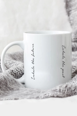 "Inhale Exhale" cozy at home mug