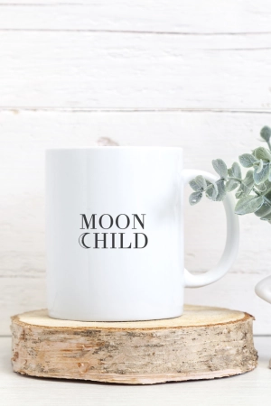 "Moon Child" cozy at home mug