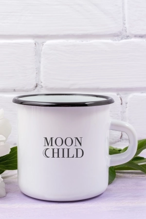 "Moon Child" Enamel Mug